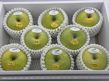 Amazon.co.jp: 青森県産 王林 糖度13度保証のりんごちゃん S