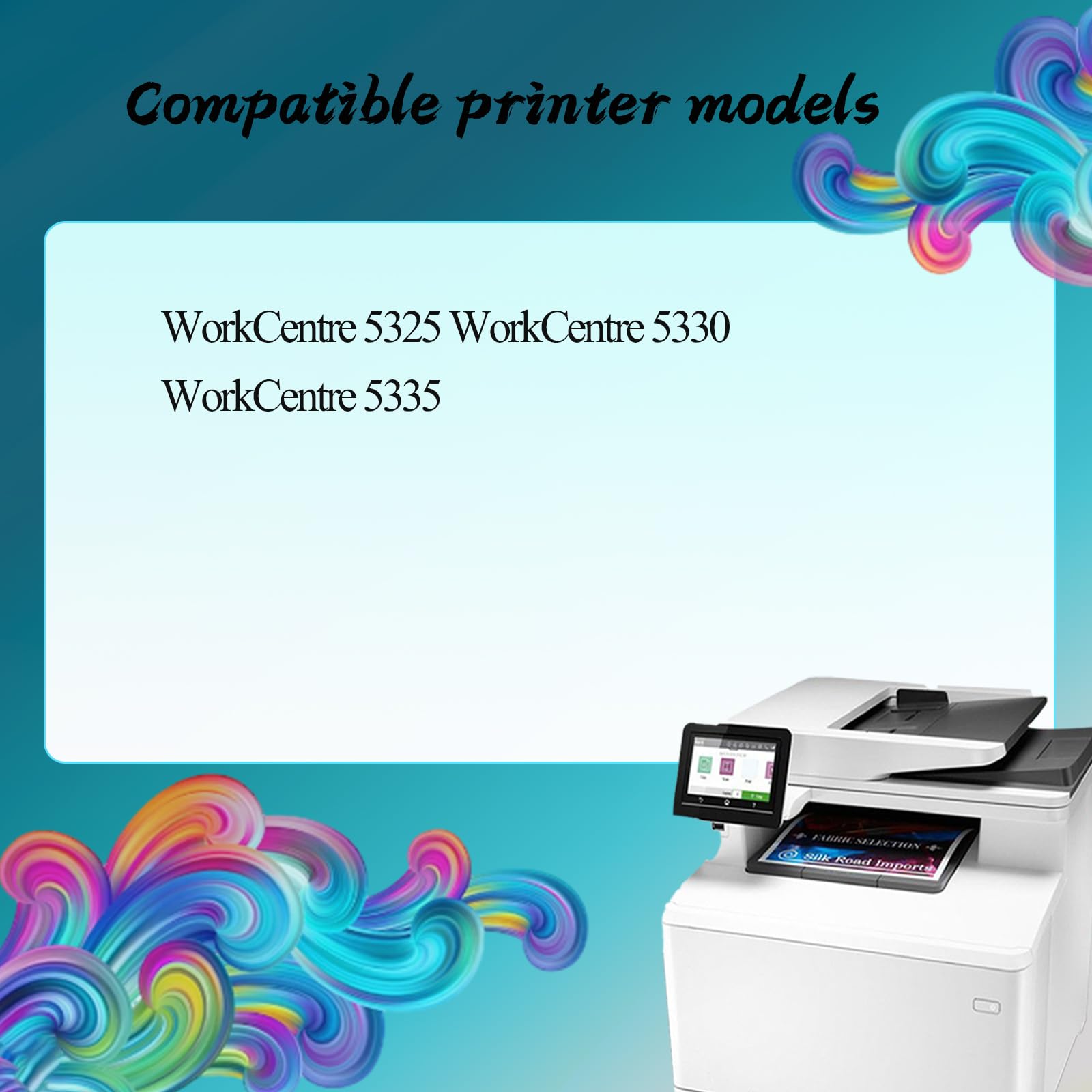 126K29392(110V) Fuser Unit Compatible for Xerox WorkCentre 5325 WorkCentre 5330 WorkCentre 5335 Printers, High Production Replacement (1 Set)