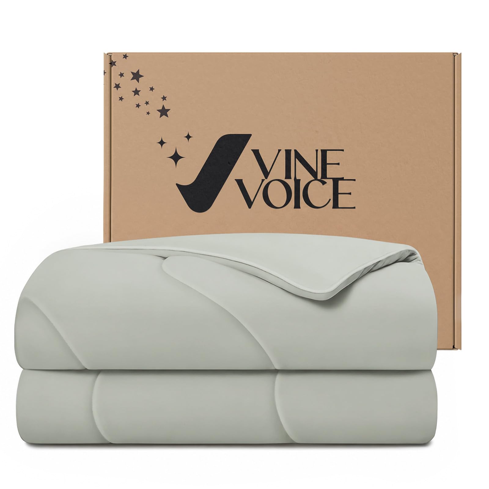 Cooling Comforter for Hot Sleepers, Queen 90x90, Moonstruck