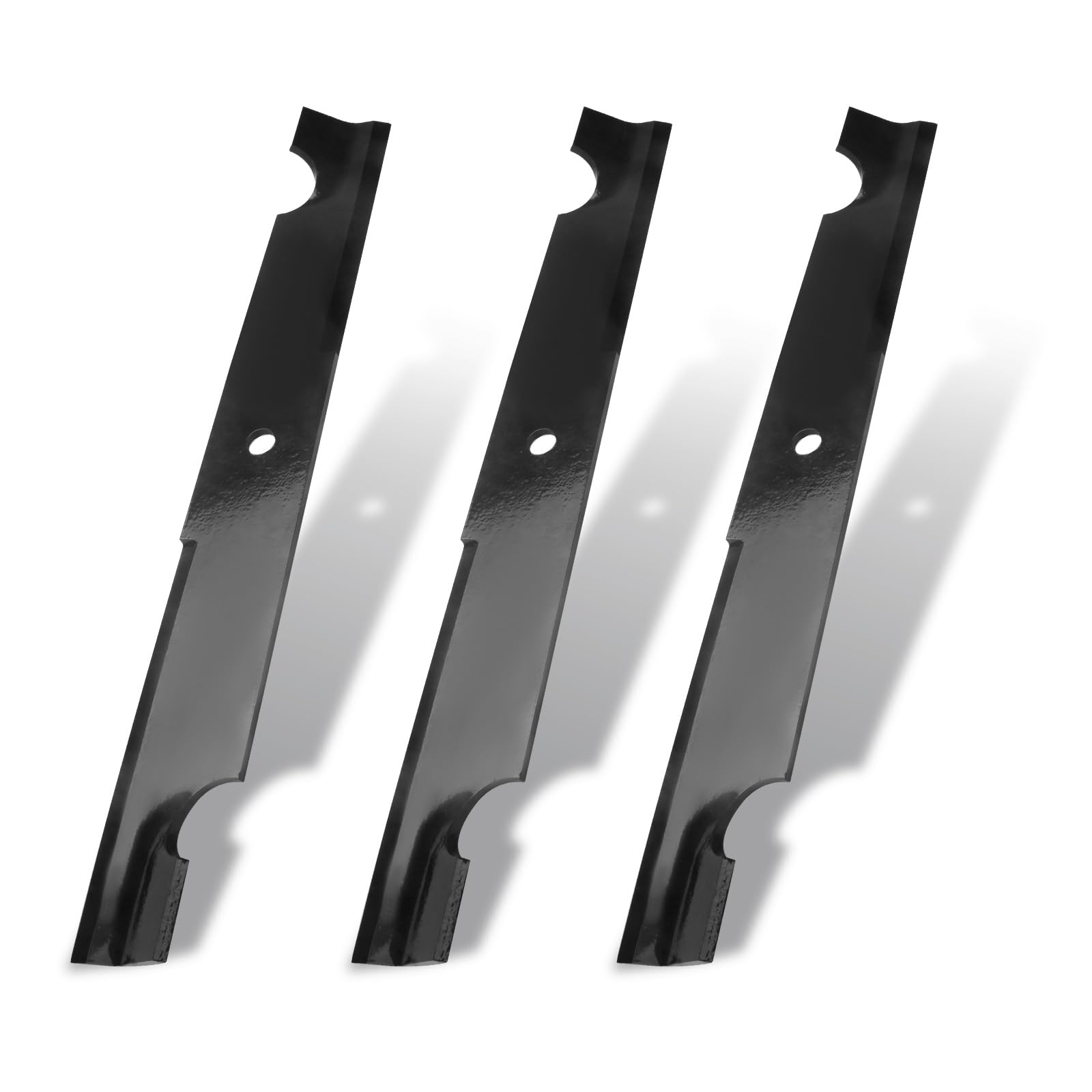 superbobi Cuchillas para cortacésped Bobcat con cubierta de 61 pulgadas, para Ferris 1520842, 1520842S, 5020842, 5101755, Bobcat 112111-03, Scag 48111, 481708, 481712 (juego de 3)