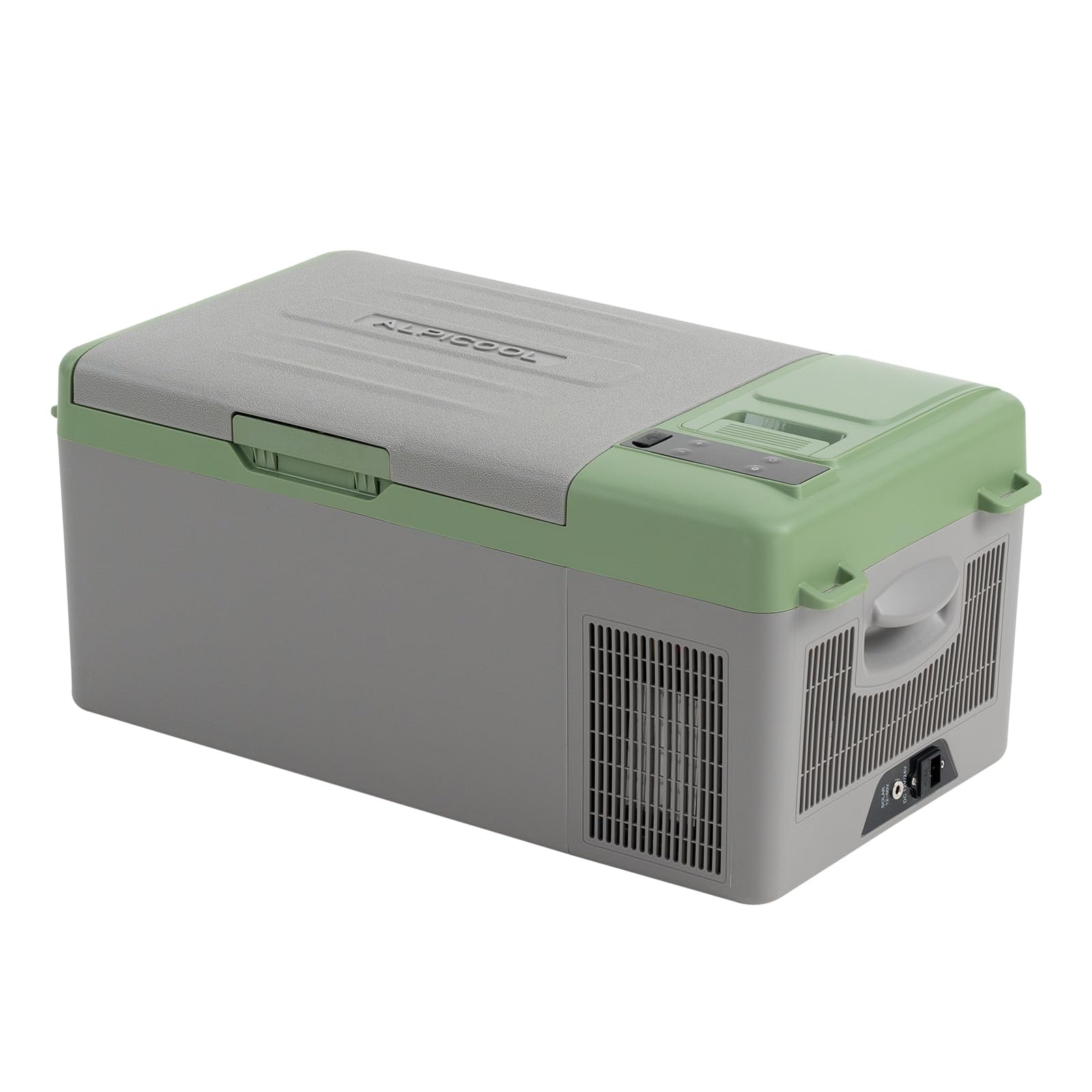 Alpicool Y15E 15L Frigoriferi per Auto, Mini Frigo Portatile, Elettrico Auto Frigorifero Congelatore 12/24V DC per Viaggio -20 ℃ a 20℃(Batteria non inclusa)