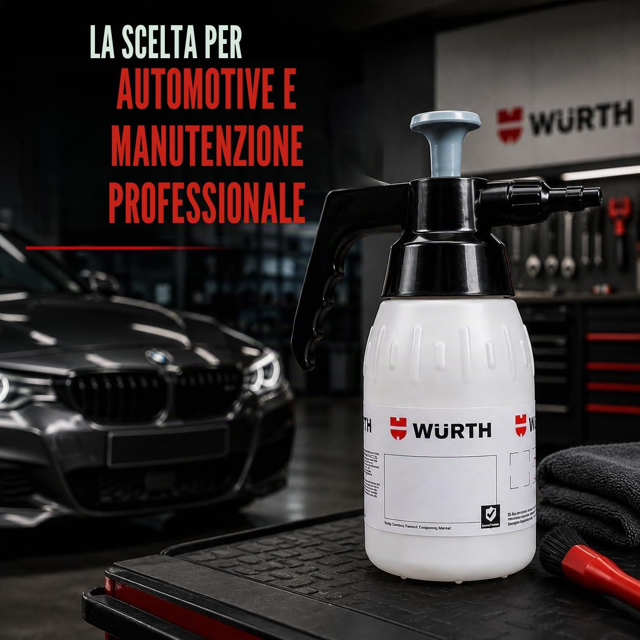 Würth SaBesto - Flacone Spray a Pompa, 1 litro