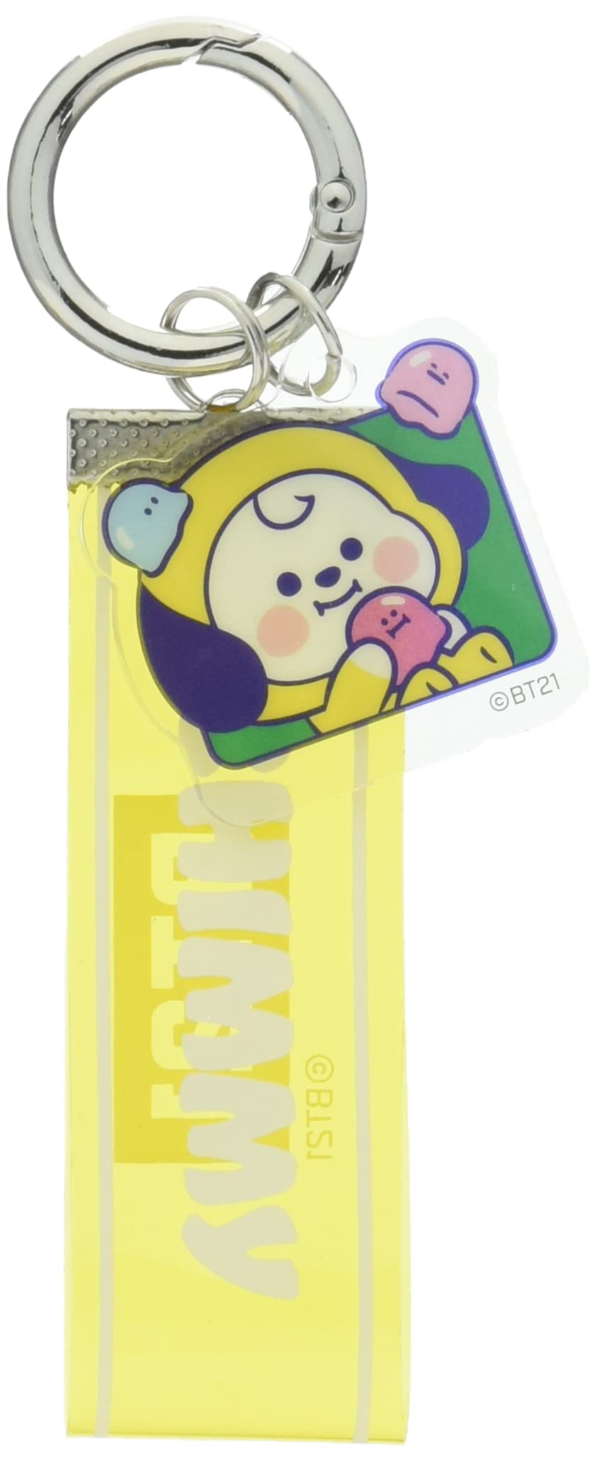 Amazon.co.jp: BT21 CHIMMY ロゴテープキーホルダー : おもちゃ