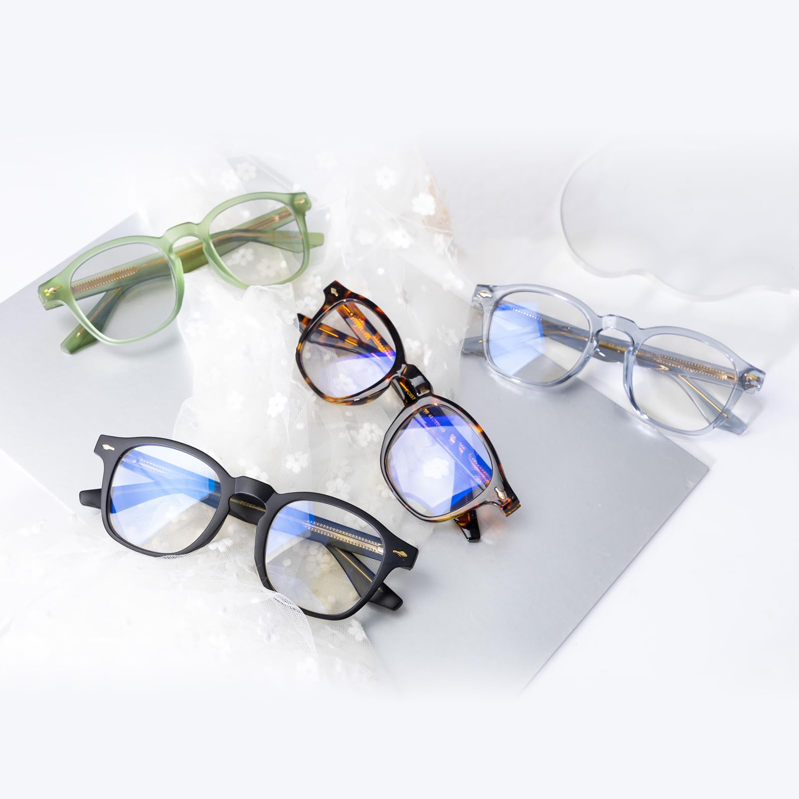 OKH Gafas de Lectura Multifocus Progresiva Fotocrómica Bloqueo de luz Azul Para Hombres Mujeres Rectángulos Bifocales Eyewear Readers con Bisagra de Primavera Negro 2.0