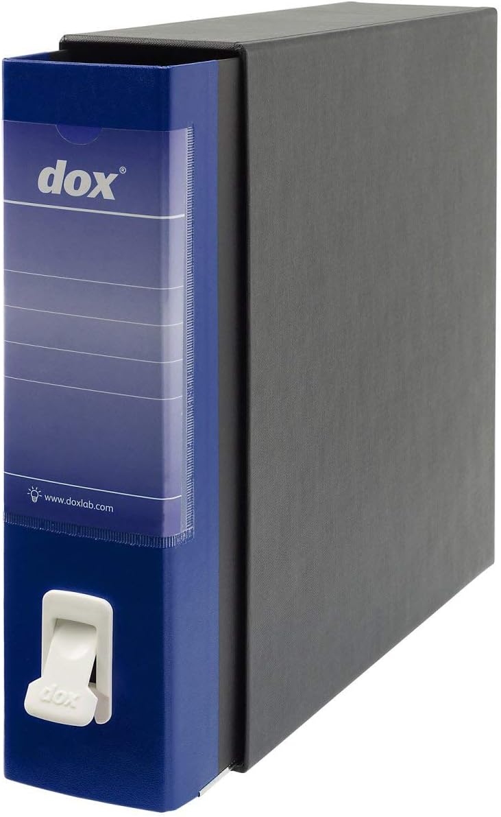 Esselte Dox 1 Class Box Lever Arch File, A4. Blue, Pack of 6