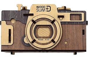 WOODSUM Camera Kit: Build Your Own Vintage Pinhole Camera