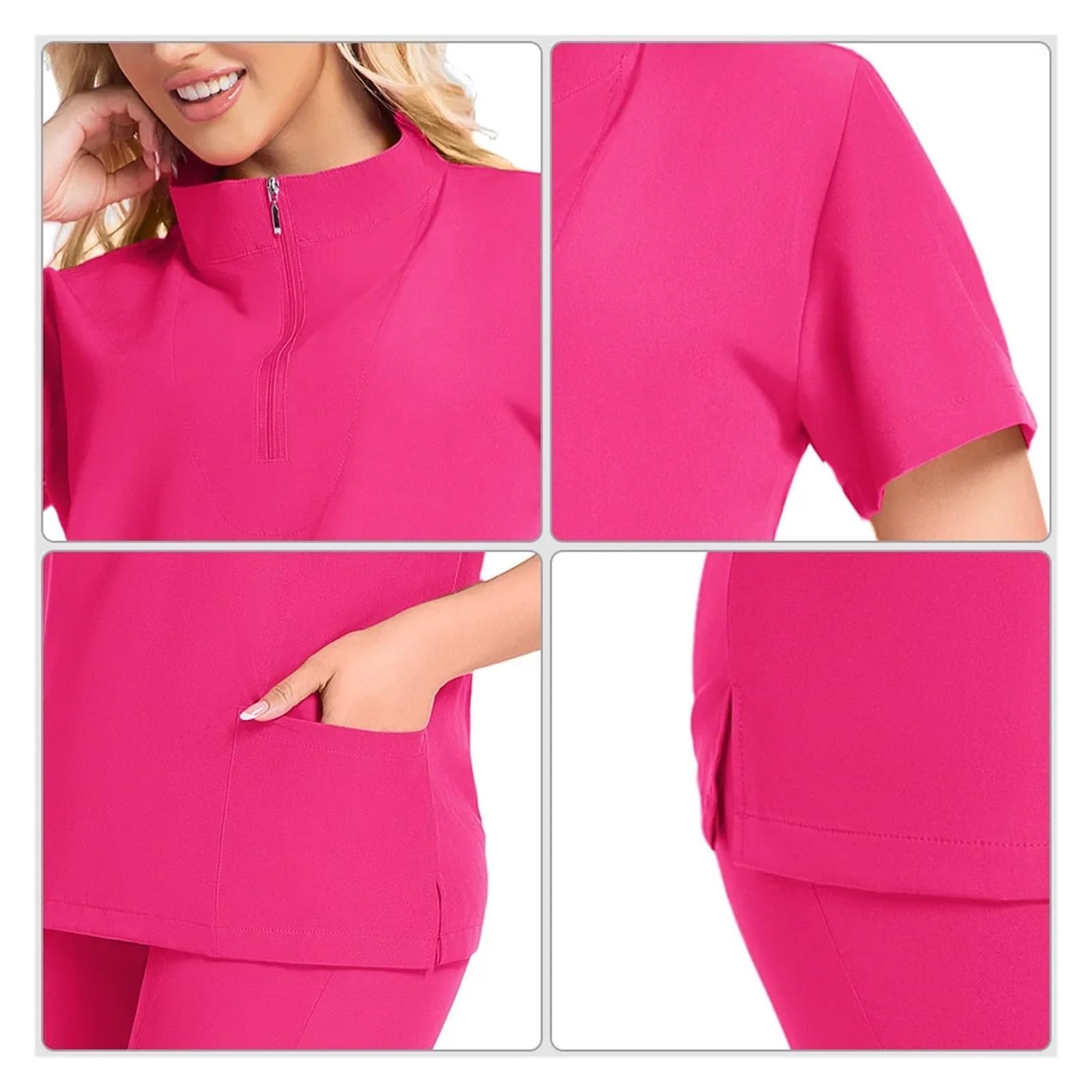 Uniforme Enfermera Uniformes de Trabajo enfermería, Conjuntos Uniformes for Mujer, Trajes quirúrgicos, Overoles Laboratorio, Ropa for salón Belleza y SPA