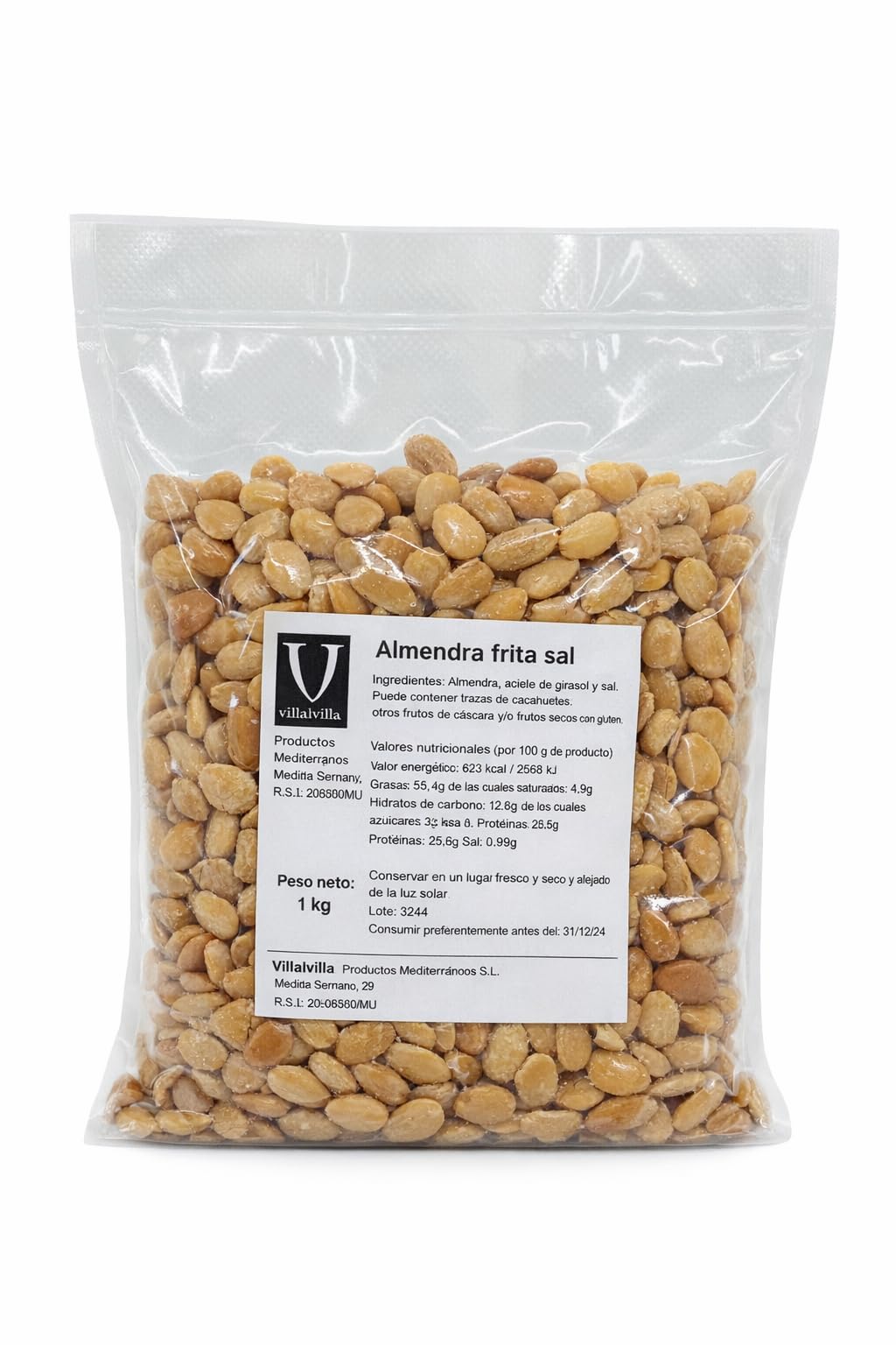 Villaolivo - Almendra frita con sal nacional (2)