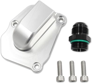 For K Series K20 K24 Timing Chain Tensioner Oil Return Plate Cover Drain Sidewinder Kit Replacement 2002-2011