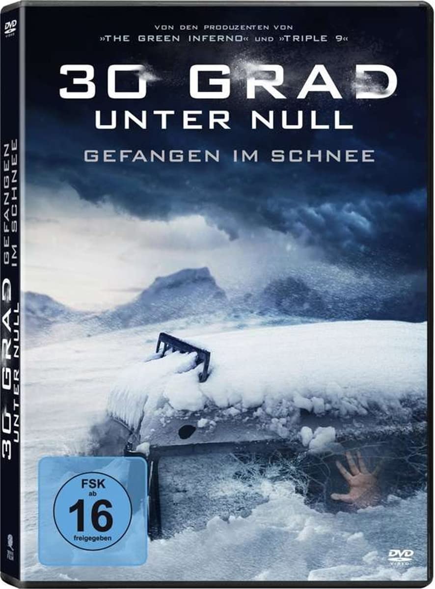 30 Grad unter Null Gefangen im Schnee DVD evita cortes de streaming con cine de suspense físico