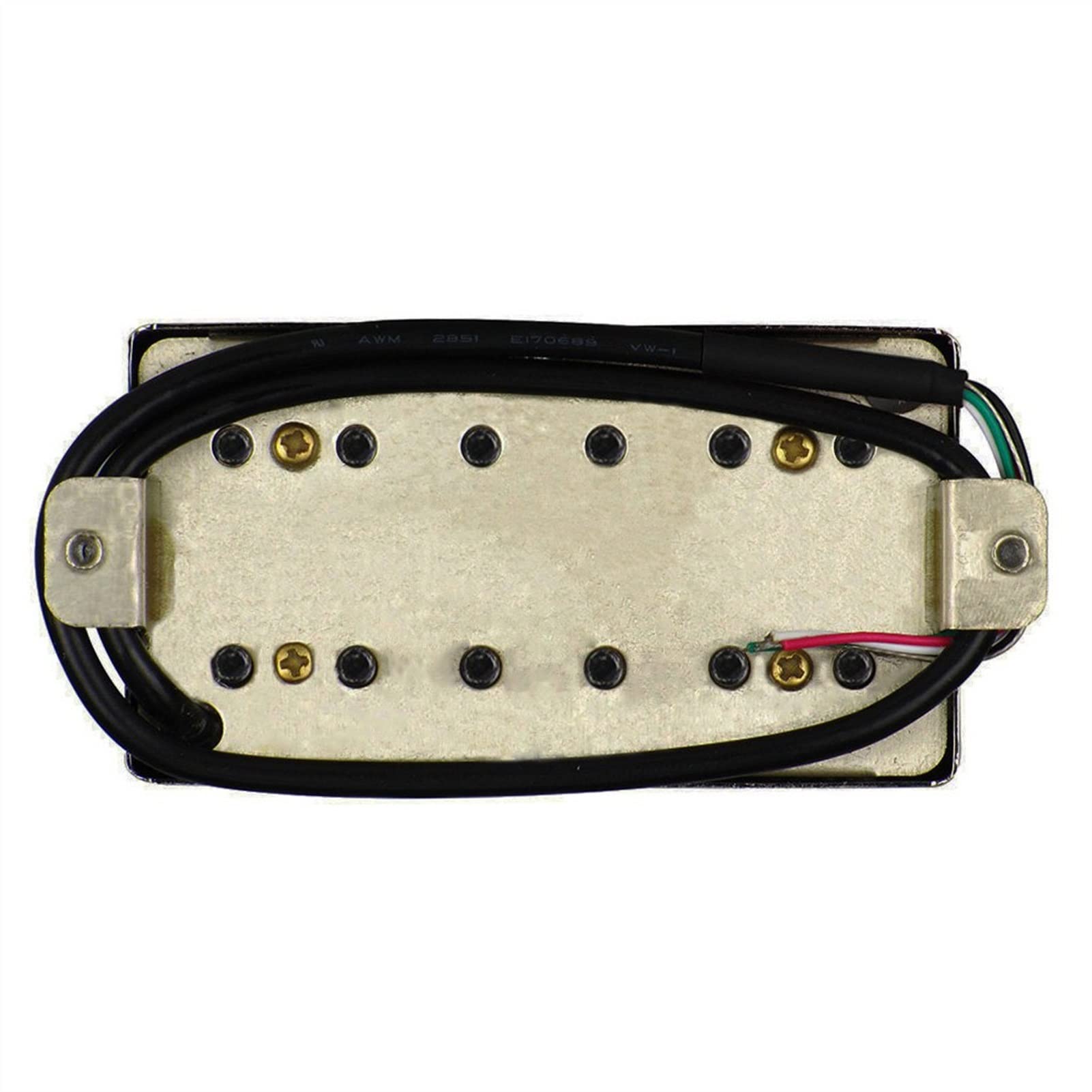 Humbuckers Alnico 5 Humbucker Guitar Pickup Cello/Puente para Piezas De Guitarra Eléctrica (Color : Neck and Bridge)