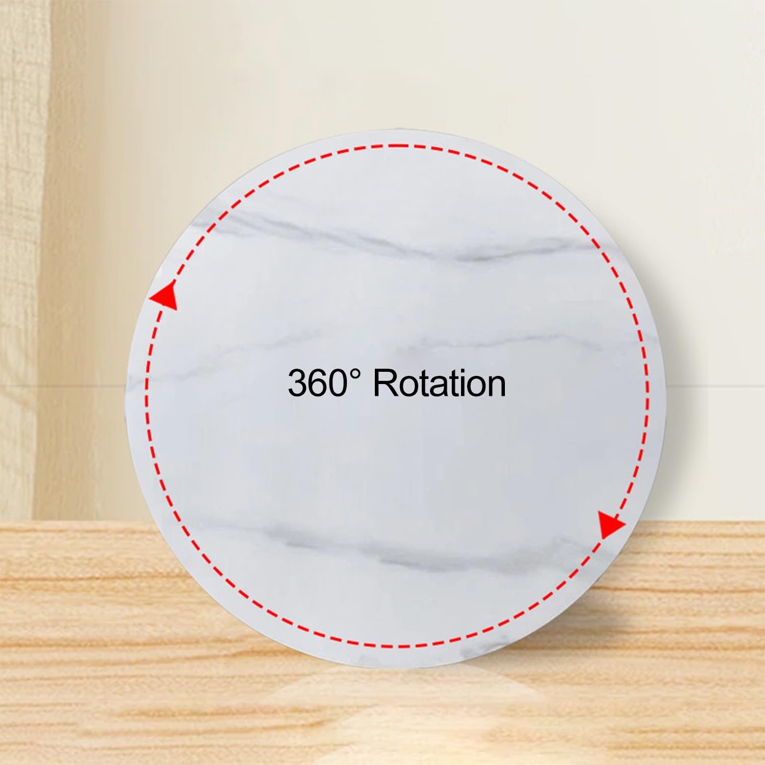 Blat stołu Lazy Susan, okrągły gramofon ze spiekanego kamienia, 71 cm, wytrzymała, obrotowa taca do jadalni, marmurowa, cicha, obrotowa taca do serwowania, matowa, biała, szara, 90 x 90 cm