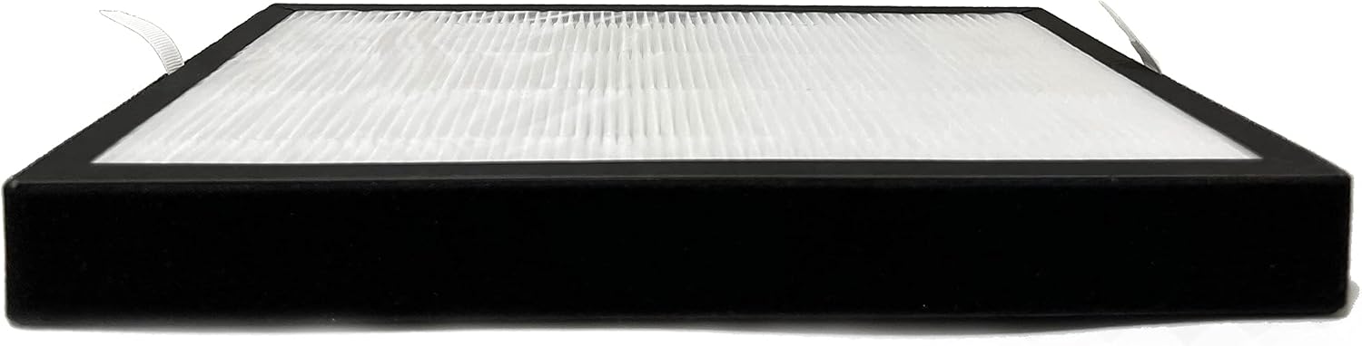 Nispira True HEPA Carbon Filter Replacement Compatible with Azeus GL-FS32 MOOKA GL-FS32 KOIOS Air Purifier, 1 Pack
