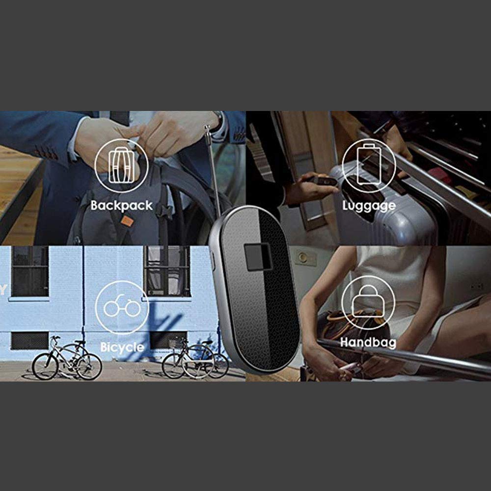 Lucchetto Keyless Smart Fingerprint Lock Lucchetto Sicurezza Cavo antifurto in Acciaio per Zaino Valigia Bagagli Ufficio Bici