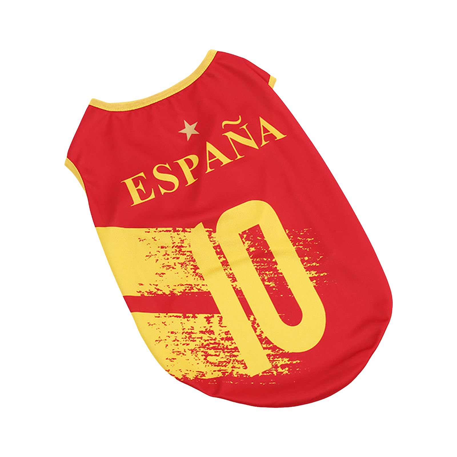 Personalised Dog T Shirt football match 2026 Pet Apparel, Breathable Pullover Design, printed with Country Flag Name Number, S-5XL for Small Medium Dogs, Ideal Pets Gifts