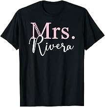 Future Mrs. Rivera Bachelorette Party Bridal Shower Gifts T-Shirt