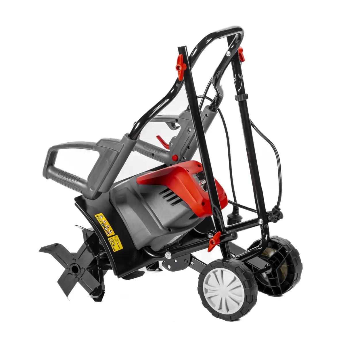 Motocicleta eléctrica Garden Dedra – Potencia: 1500 W – con Ruedas de Transporte – Ancho de Trabajo: 45 cm – Peso: 10,3 kg, Velocidad de rotación Puede alcanzar 400 RPM