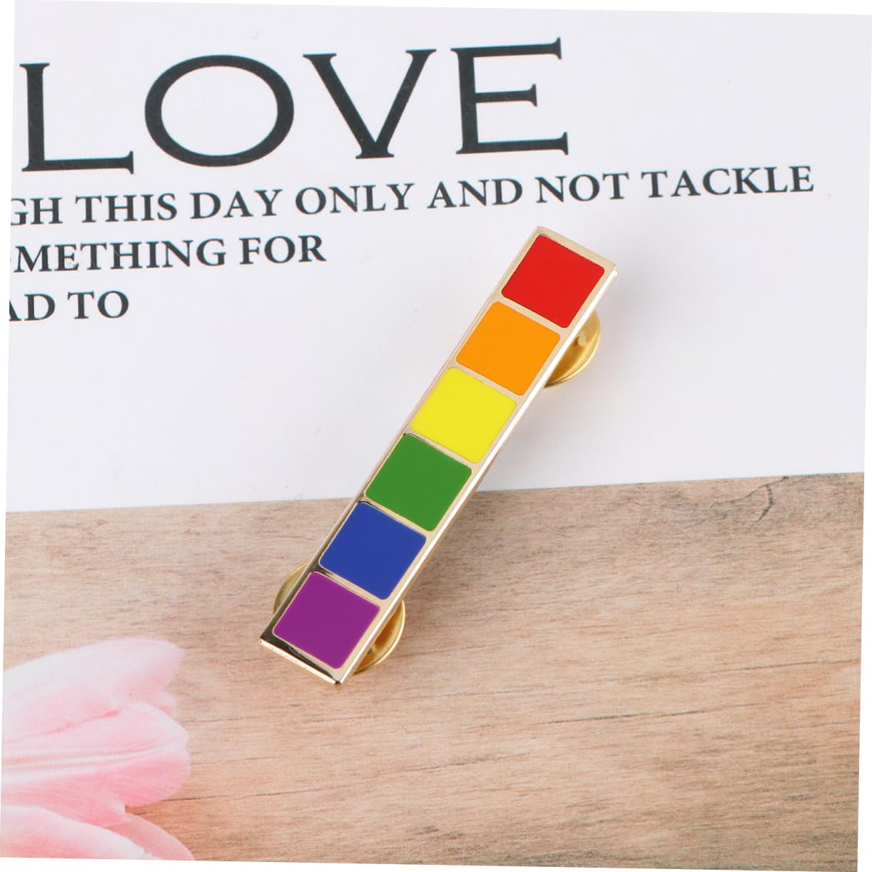 3 Stk Herzförmige Brosche Stolz Anstecknadel Regenbogen-anstecknadeln Broschenknöpfe Für Schwule Hemden Schwule Rucksackbrosche Emaille Pride Anstecknadel Regenbogen-buttons