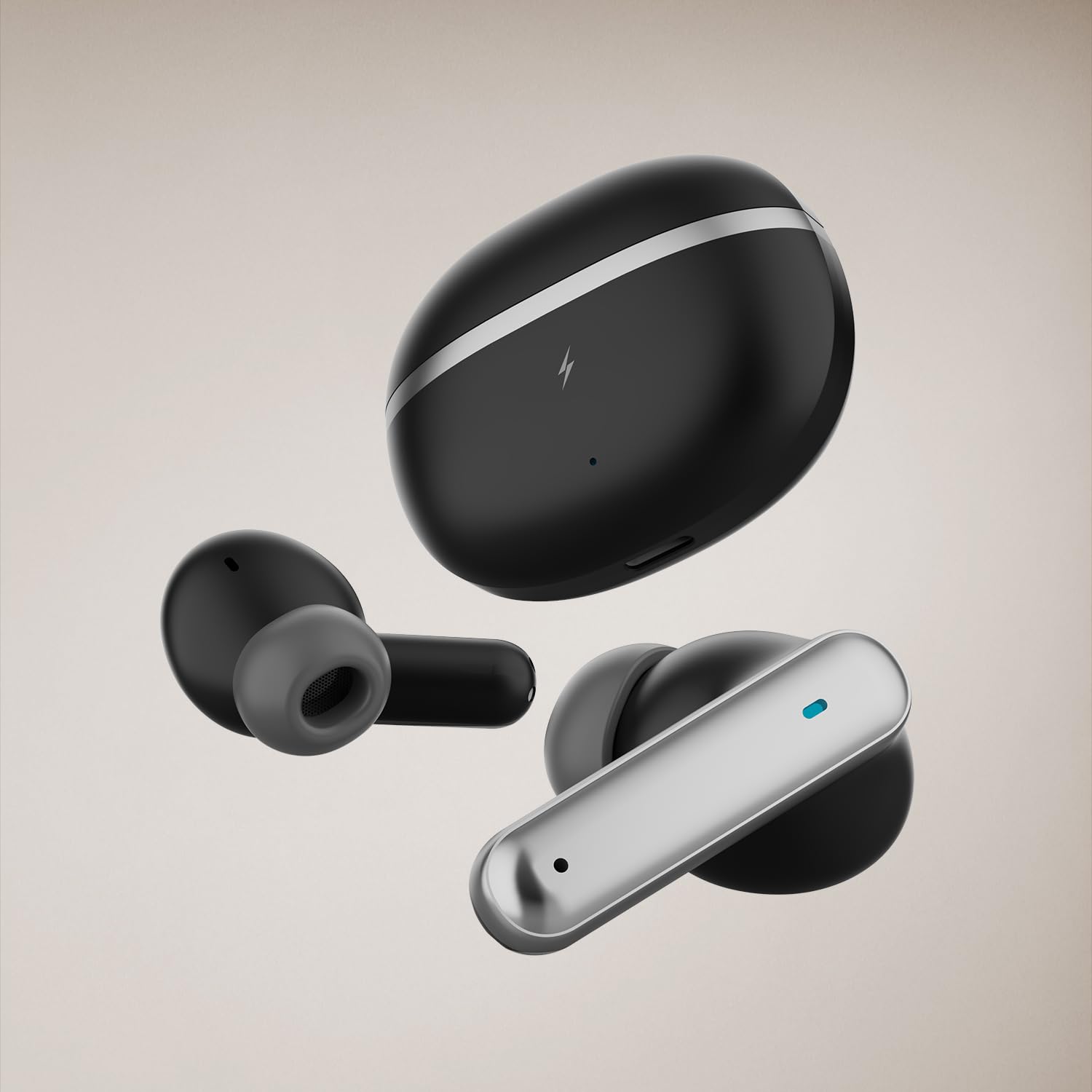 Fire-Boltt Newly Launched Aero Luxe TWS Earbuds with Custom EQ, Bluetooth 5.4 Wireless Earphones, 50H Playtime, Fast Charging Case, 50ms Low-Latency Gaming & Touch Controls Midnight Black — Amazon image 15