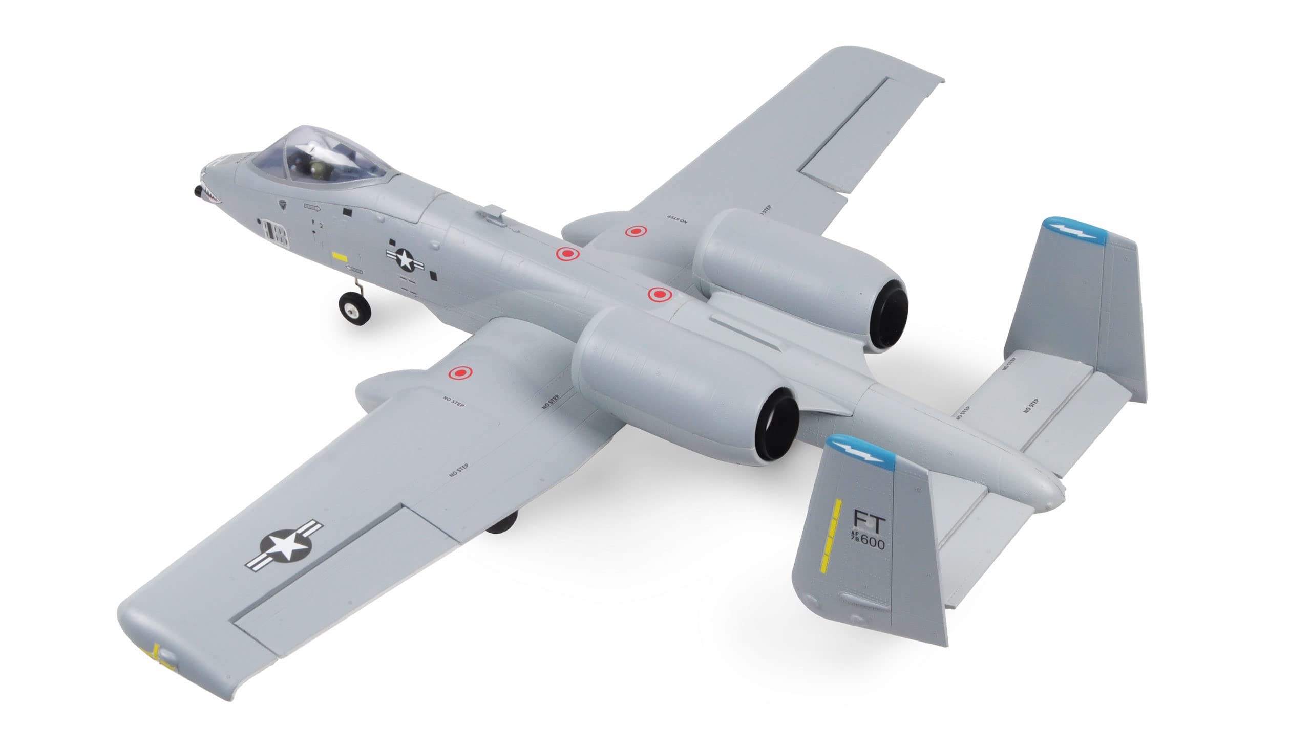 Amewi 24121 AMXPlanes A10 Thunderbolt II Jet EPO ARF, Grau