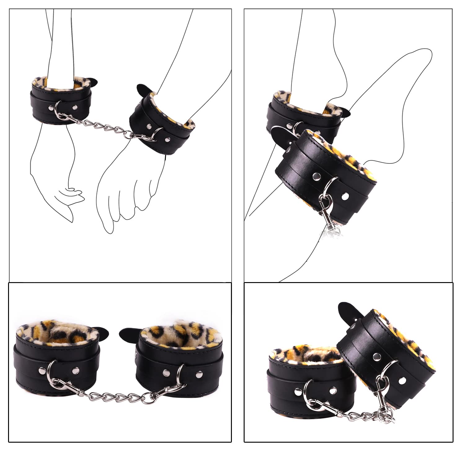 30pcs BDSM Kit Bondaged kit Adult,Sex Toy kit for Adult Toys,Restraint Set for Sex Accessories BSDM Toys for Couples,Sex Things for Couples Kinky,Sex Toy Set Sex Kits Sexual Pleasure Tools for Women