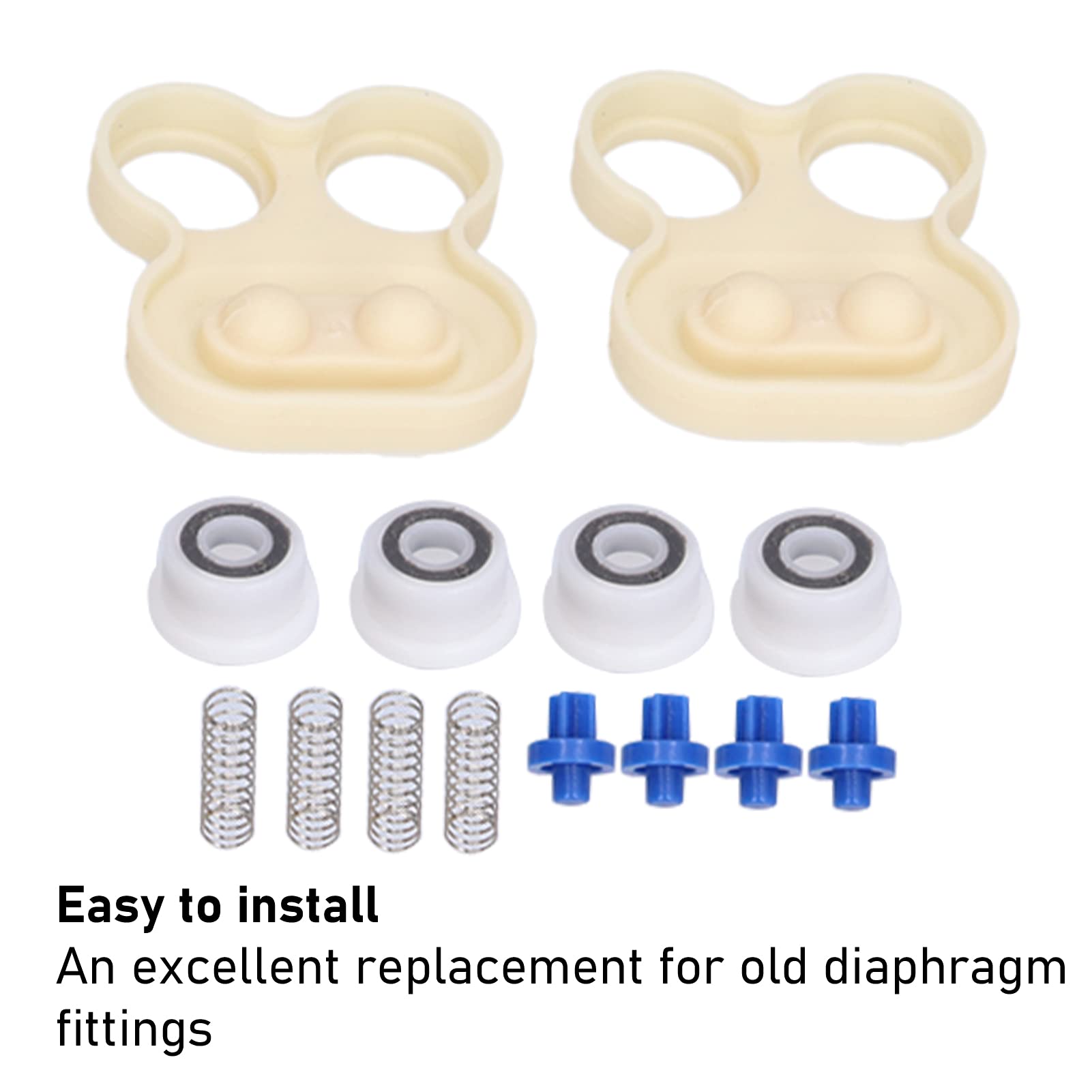 Kit D'accessoires De Pompe à Membrane Micro Pulvérisateur De Puissance Agricole Kit De Réparation De Pompe à Membrane Diaphragme Ensemble De Siège De Soupape à Bobine