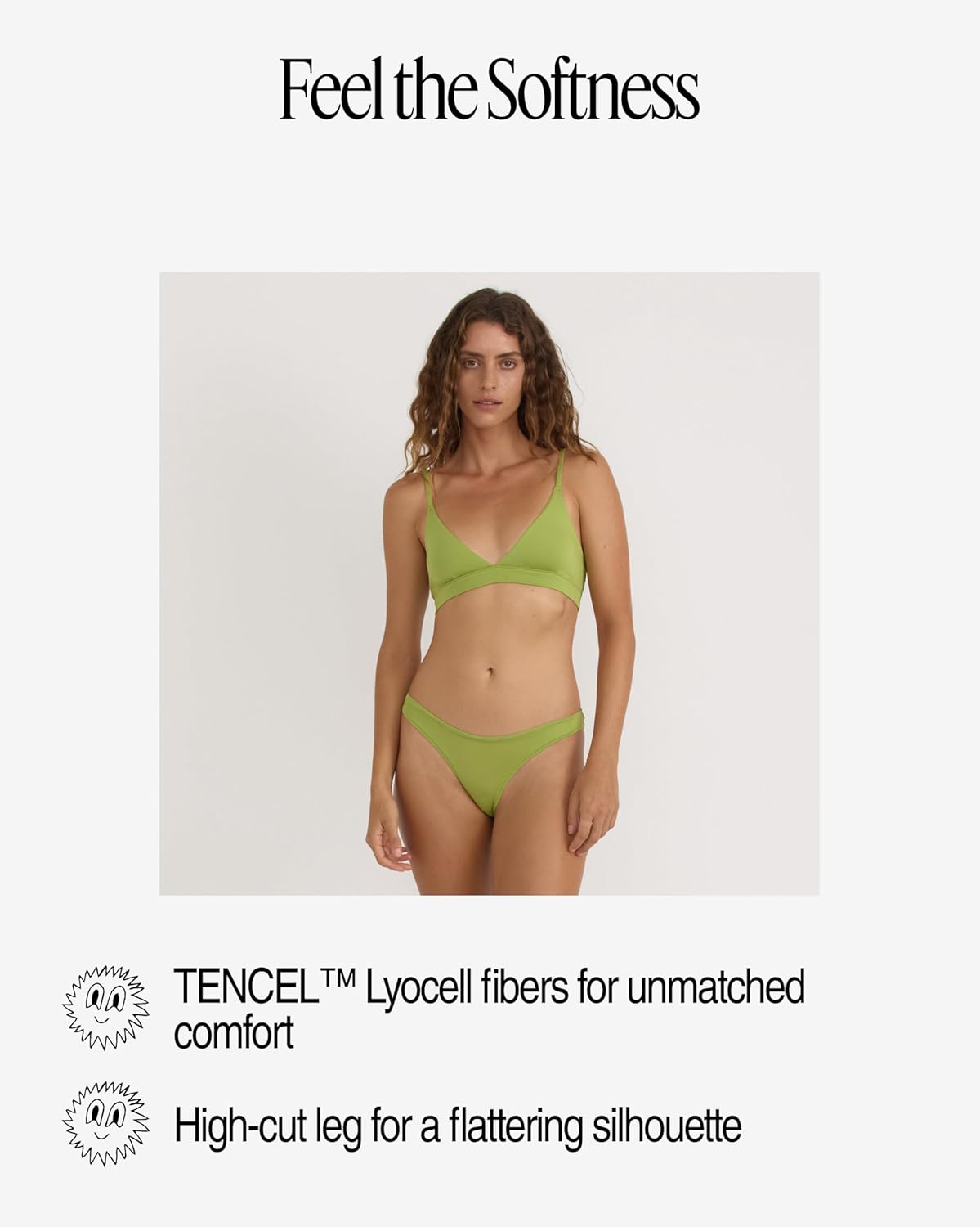 Organic Basics womens Soft Touch Veil Lyocell High-leg Brief Underwear - Image 6