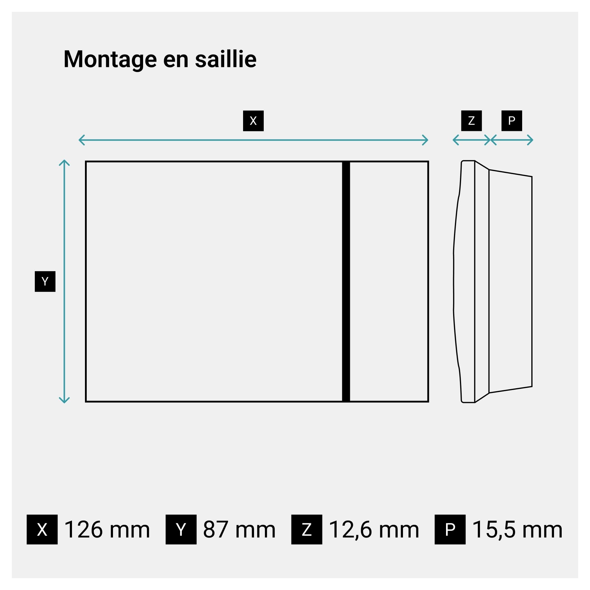 LEGRAND | Thermostat Smarther, Montage En Saillie, Contrôle À Distance Via App Home + Control, Compatible Assistants Vocaux, Fonction Boost Pour Confort Rapide