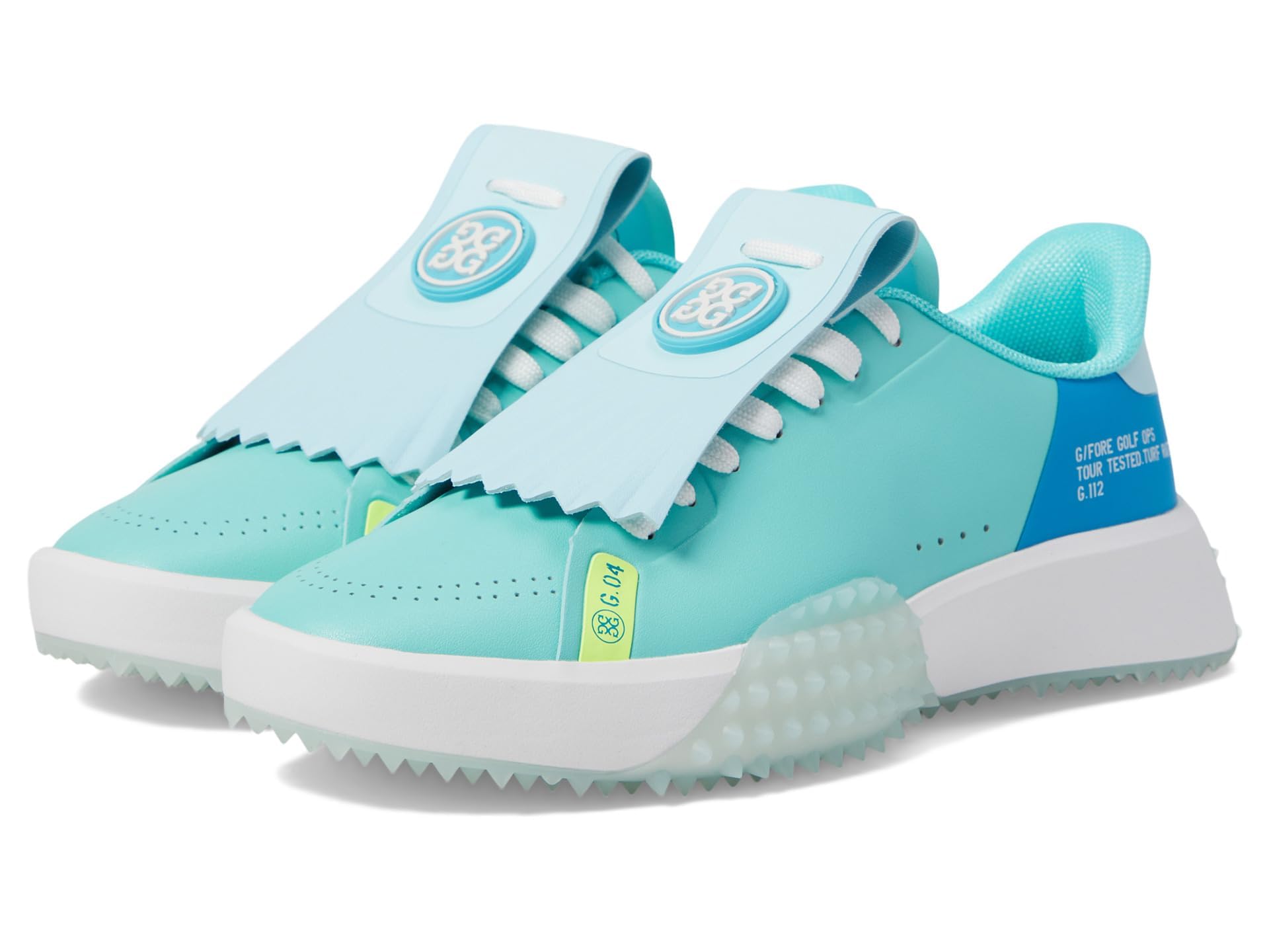 G/ForeG/Fore Women's G.112 P.u. Leather Colour Block Kiltie Golf Shoes Sneaker