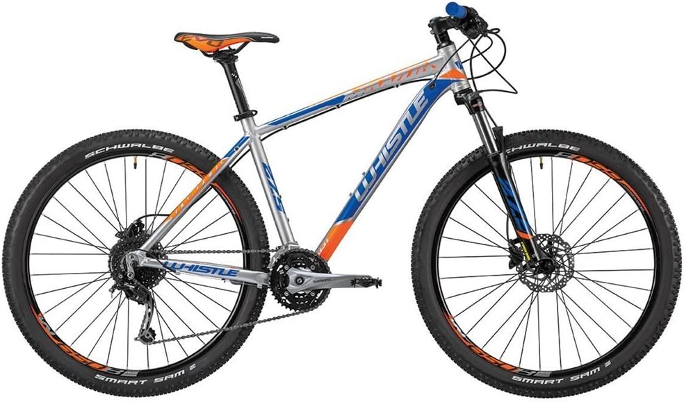 Whistle Miwok 1831 27.5 Inch Bikes 9-velocità Size 41 Blue/Silver 2018 (MTB )/Bike Miwok 1831 Suspension 27.5 \
