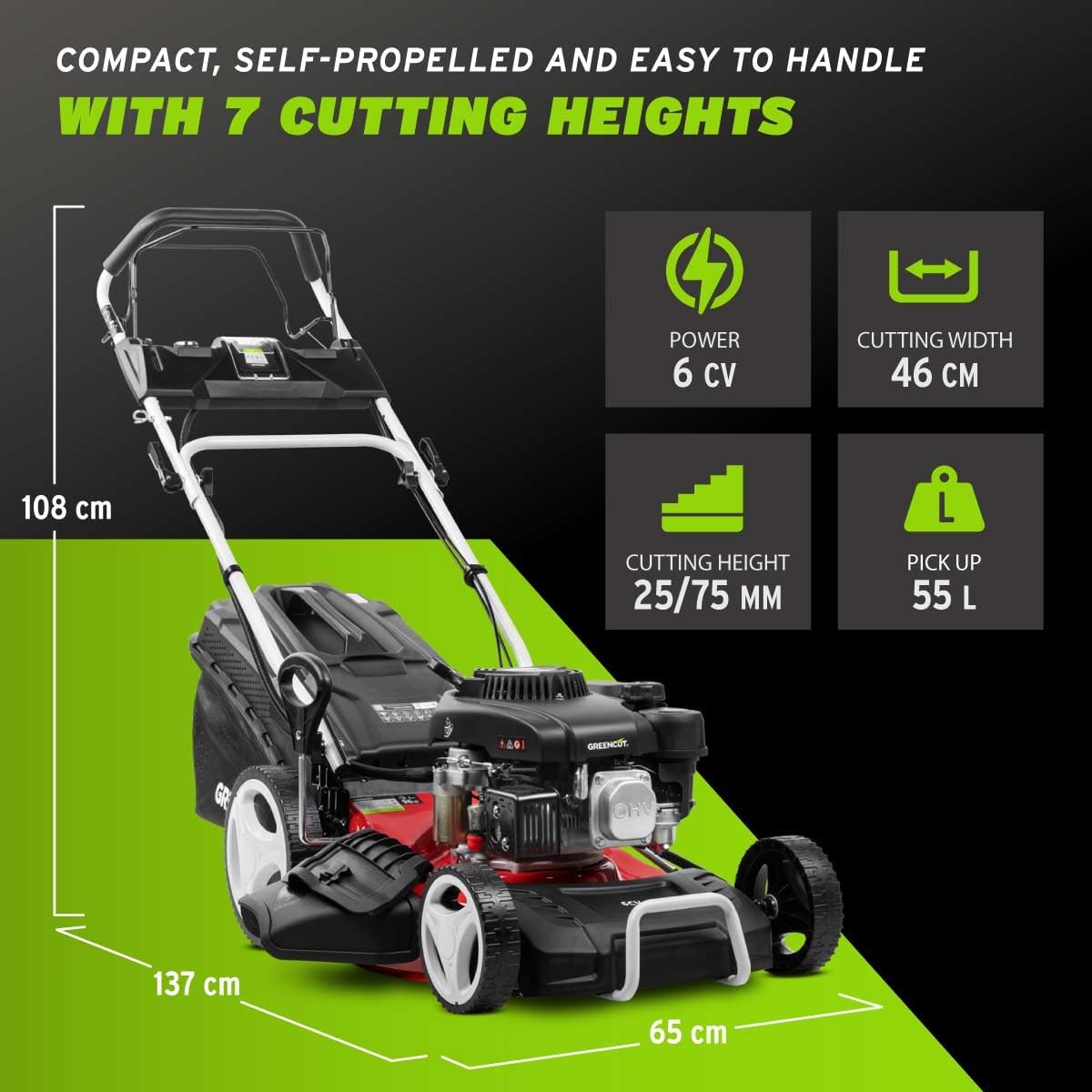Lawn Mower Dimensions and Features