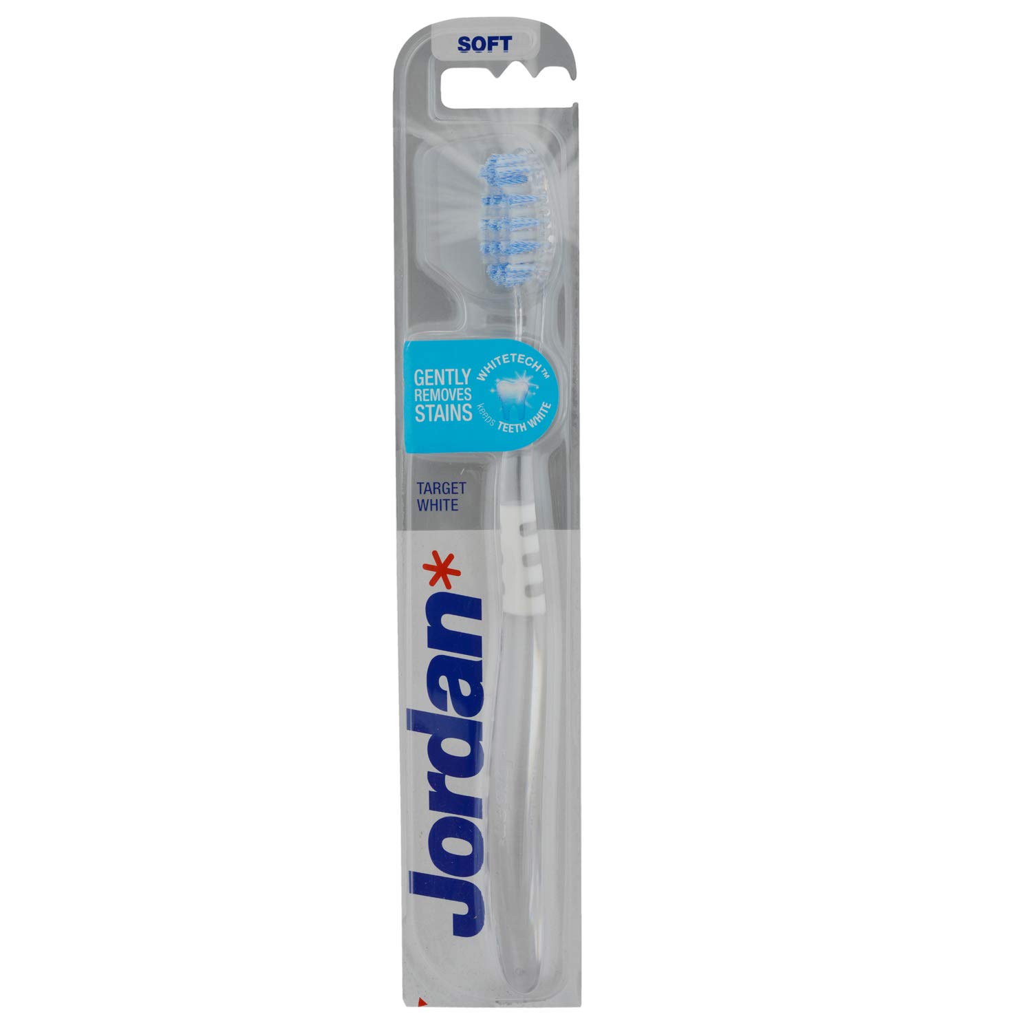 Jordan Adult Target White Manual Toothbrush Soft Bristles Bpa Free Brush Gentle To Teeth & Gems ( Random Color ) ( Pack Of 1) (B078HFWSH1) Amazon Price History, Amazon Price Tracker