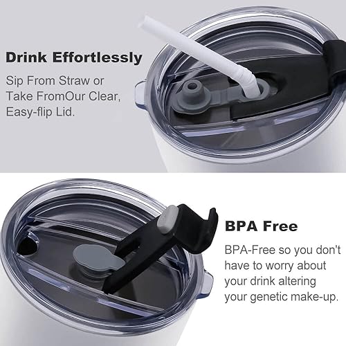 Miniatura 8 de Vaso aislado personalizado de acero inoxidable con textologotipofoto, taza de café personalizada a prueba de fugas, mantiene las bebidas