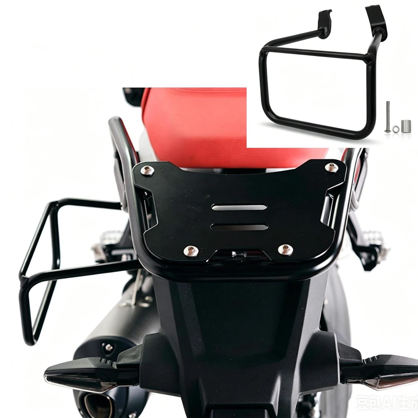 Portapacchi Portabagagli Laterale Per Moto Supporto Borsa Staffa Per Sella Portapacchi Per BMW R12 G/S 2025 2026 R12GS GS