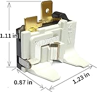 Vista 5 de Protector de sobrecarga WR8X122 (Código: 414RFBYY-53) Original KLIXON Producido Pieza de repuesto para refrigerador GE por GOODS-PRO