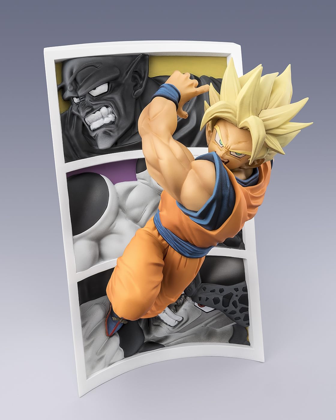 TAMASHII NATIONS Dragon Ball Z - Super Saiyan Son Goku - Trail of Battles- FiguartsZERO kolekcjonerska figurka
