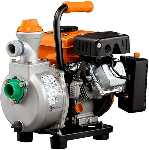 Miniatura 4 de Generac 6821 Bomba de agua limpia de 1.5 pulgadas con kit de accesorios, solución de transferencia de agua eficiente y confiable, color naranja
