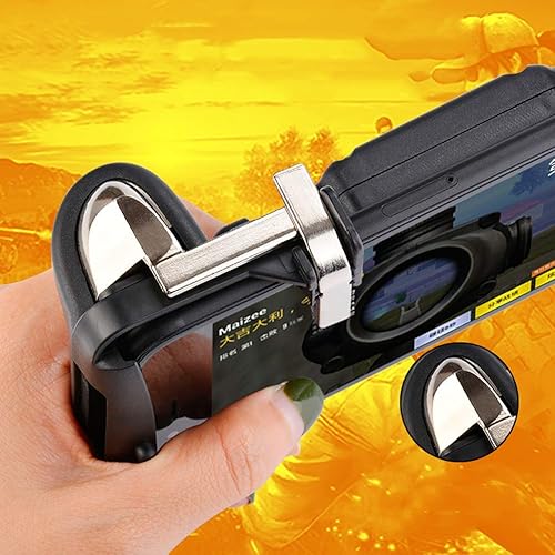 Miniatura 6 de Controlador móvil teclas de objetivo L1R1 y cuchillos Gamepad fuerareglas de supervivencia gatillo de juego de teléfono celular disparo sensible