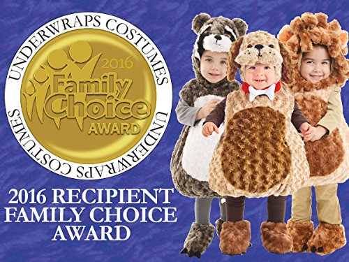 UNDERWRAPS-Toddler-Belly-Babies-Furry-Puppy-Costume