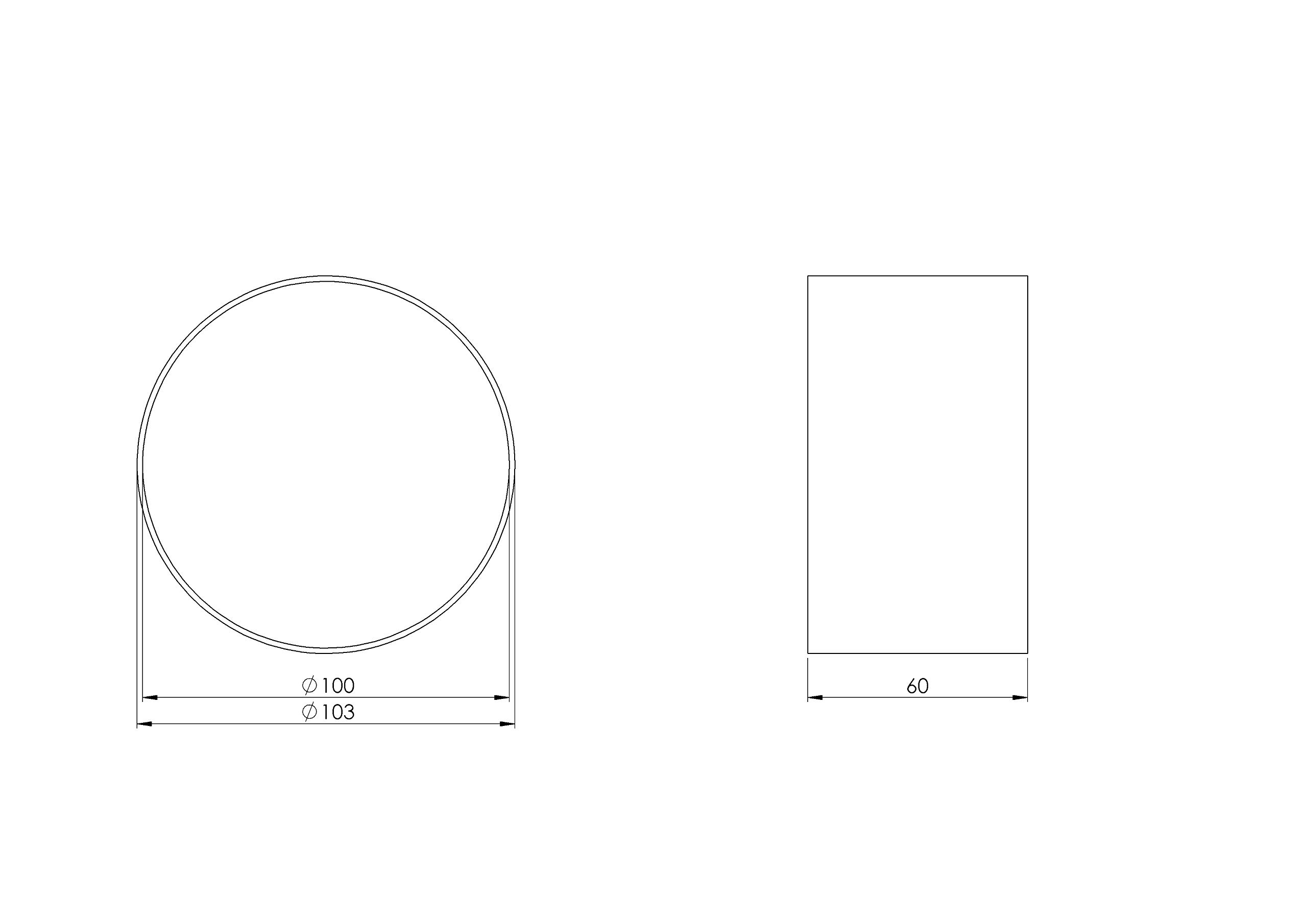 Steinberg14 Round diameter 100mm / 4 inch Connection Sleeve, Connection for Moulded Plastic for Ventilation System - Image 2