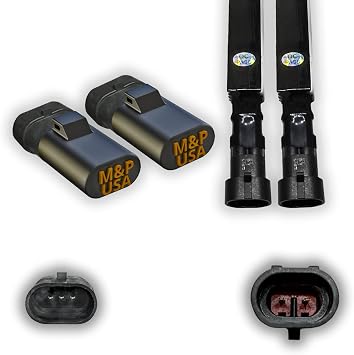 M&P USA GM MagneRide Shock & Ride Height Bypass Delete Kit Compatible with 2005-2012 Z55 Cadillac,Chevrolet & GMC