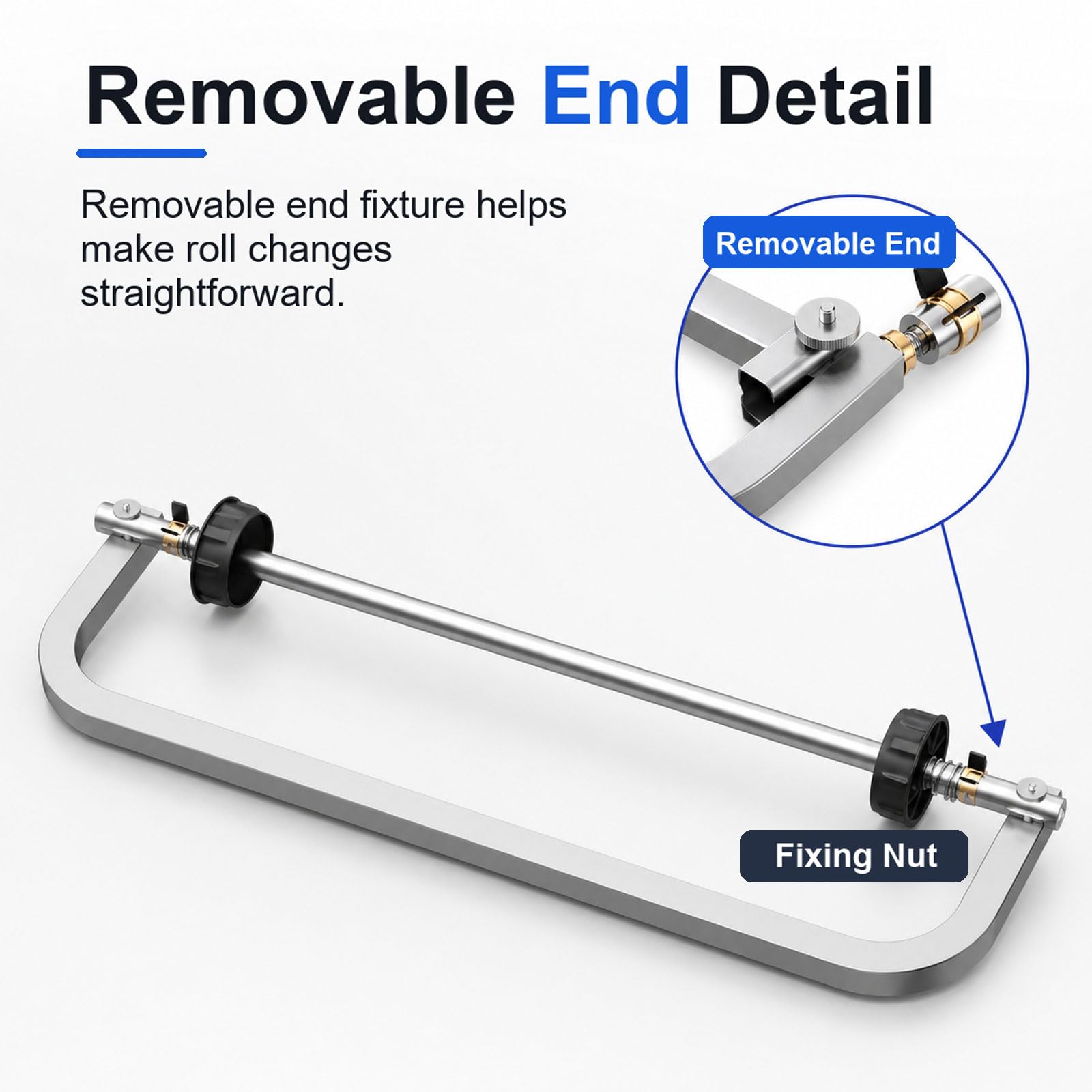 Stretchfolienabroller, Manueller Abroller Stretchfolie mit Griff