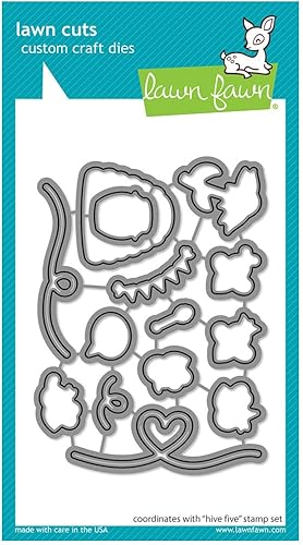 LAWN FAWN Hive Five Lawn Cuts Custom Craft Die