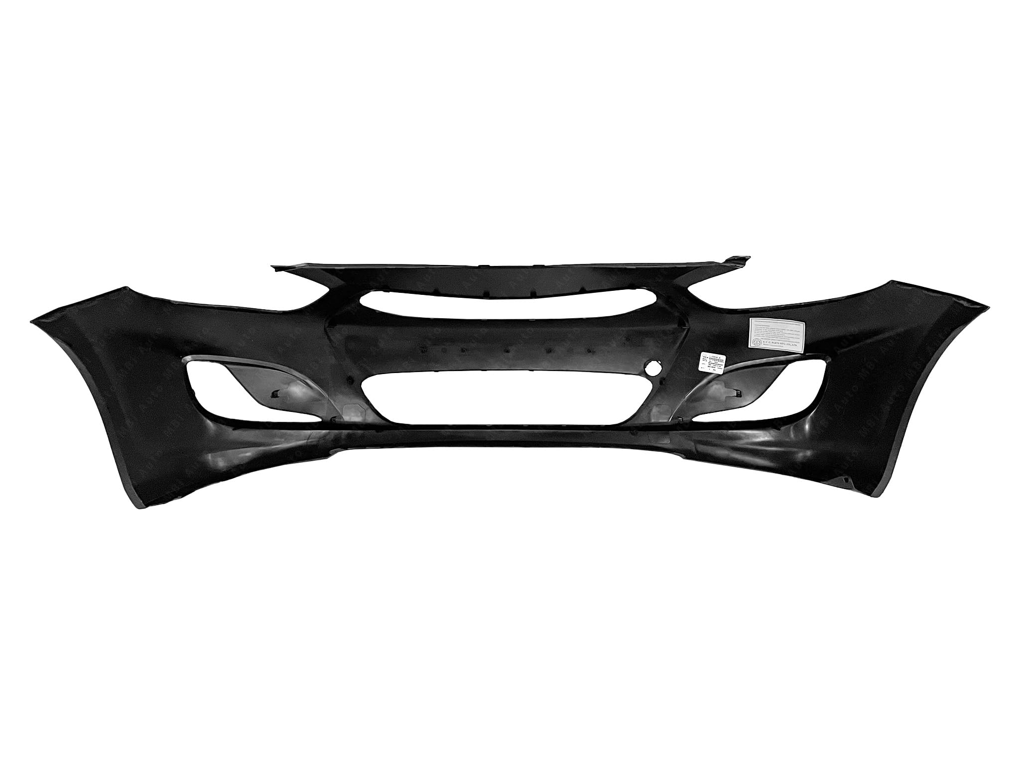 MBI AUTO - Primered, Front Bumper Cover Fascia for 2012 2013 Hyundai Accent Sedan & Hatchback 12 13, HY1000188