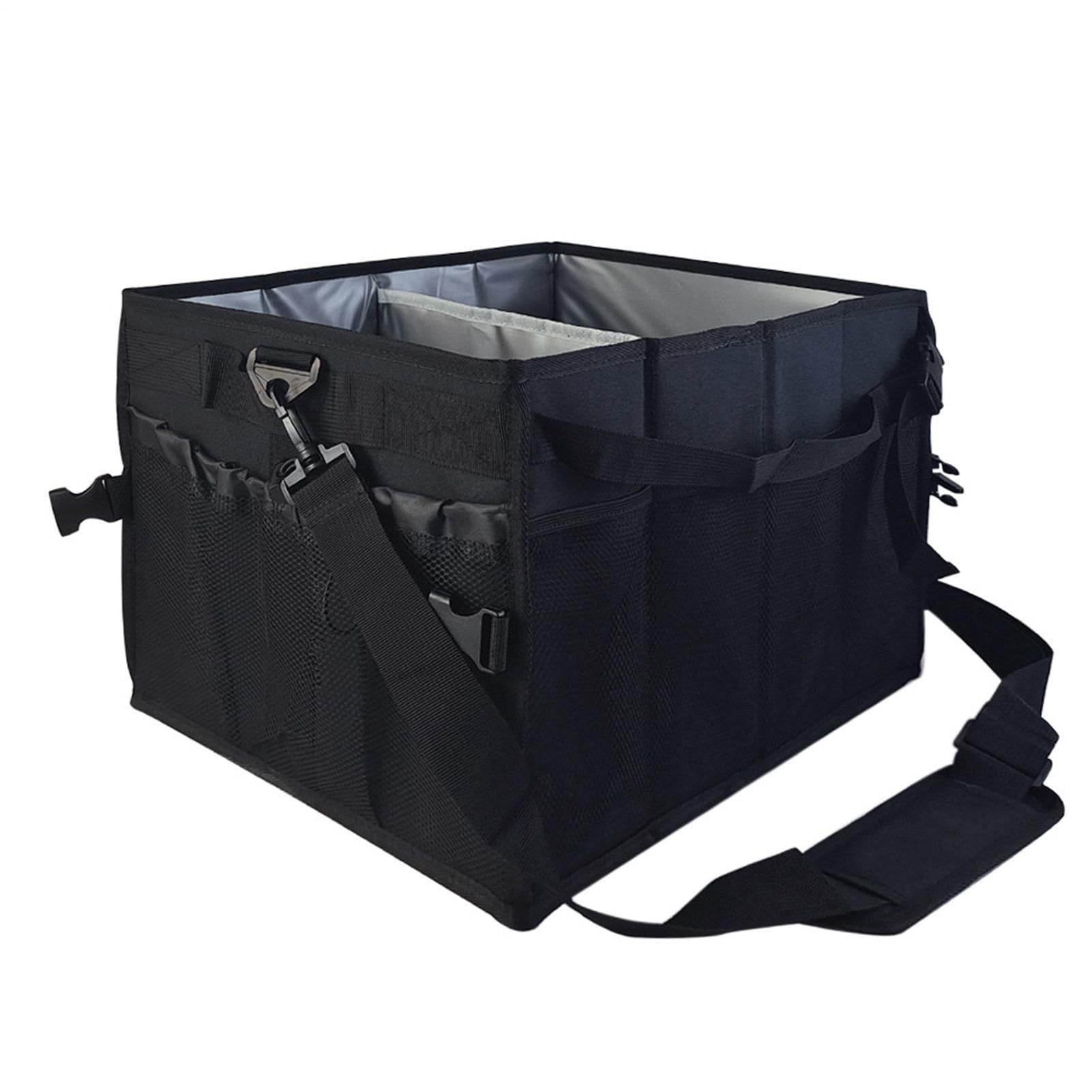 Grill-Werkzeugtasche – Kochutensilien-Organizer mit stabilem Griff | Papierhandtuchhalter, faltbare Bestecktasche für Bratpfannen