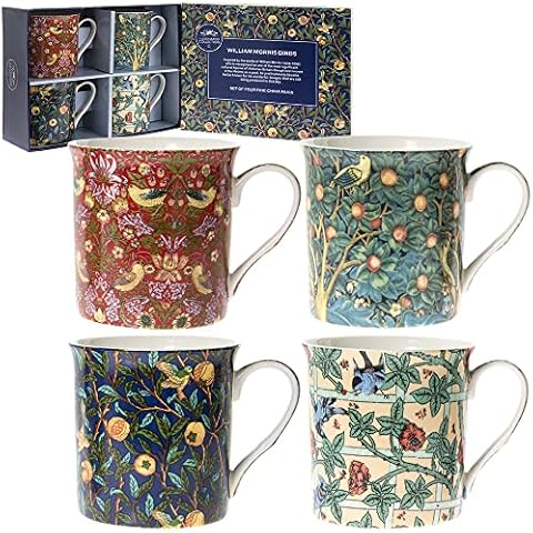 Lesser and Pavey William Morris Mug Set Cover