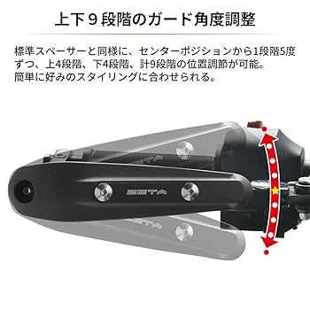 【ハヤ】ジータレーシング(ZETA RACING) ソニックハンドガード ZETA ジータ ジータレーシング(ZETA RACING) ソニックハンド