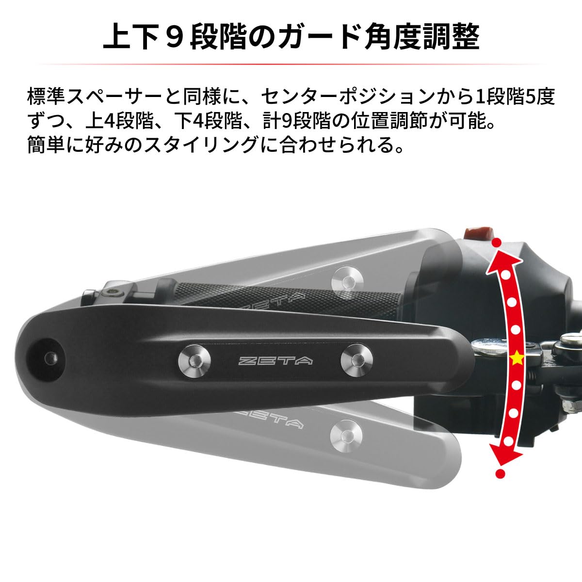 傷移しの鞘 Amazon | ジータレーシング(ZETA RACING) ソニックハンドガード