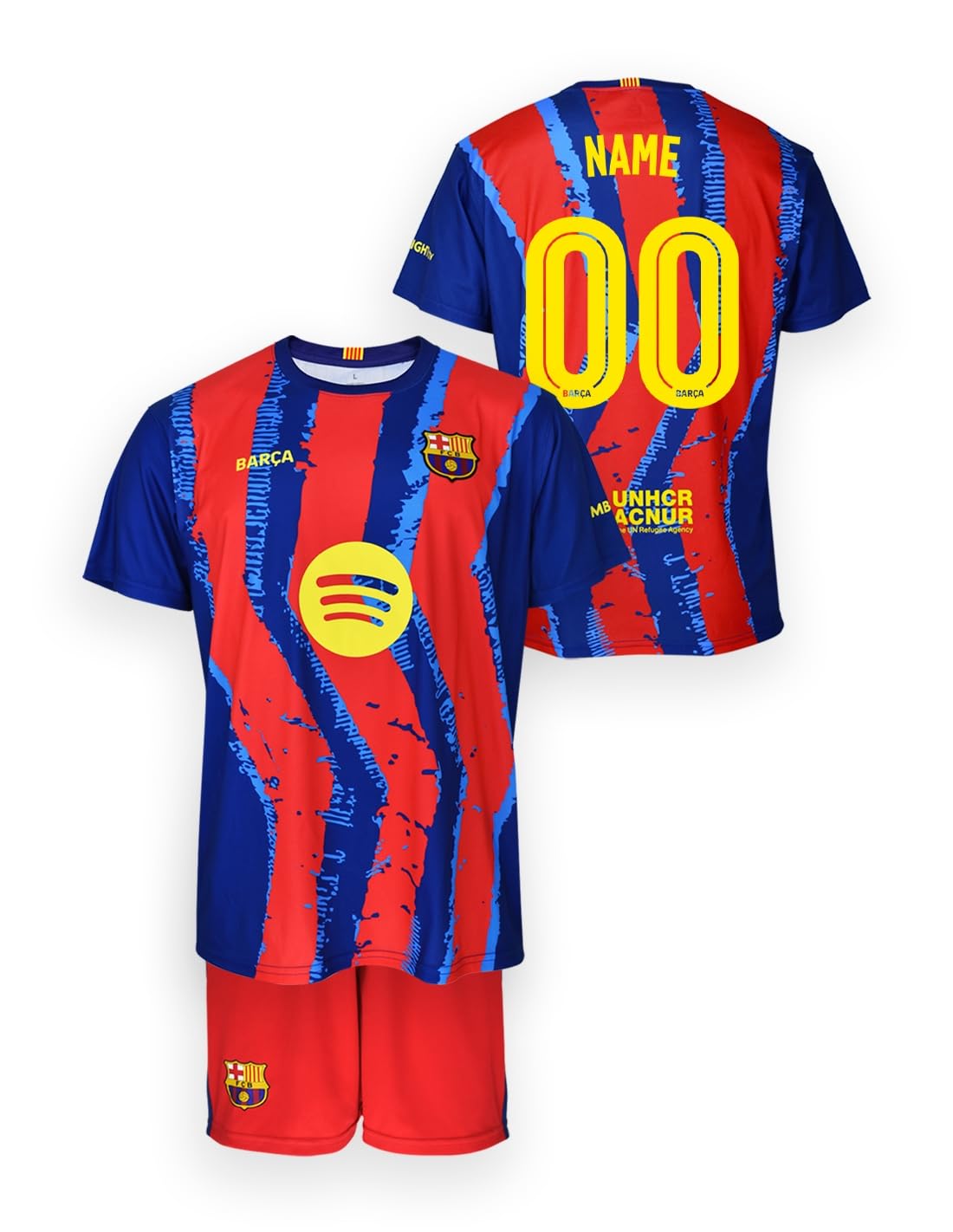 FCB FC Barcelona Personaliza tu Pack Camiseta y Pantalón Júnior 4ª Equipación 25/26 - Réplica Oficial