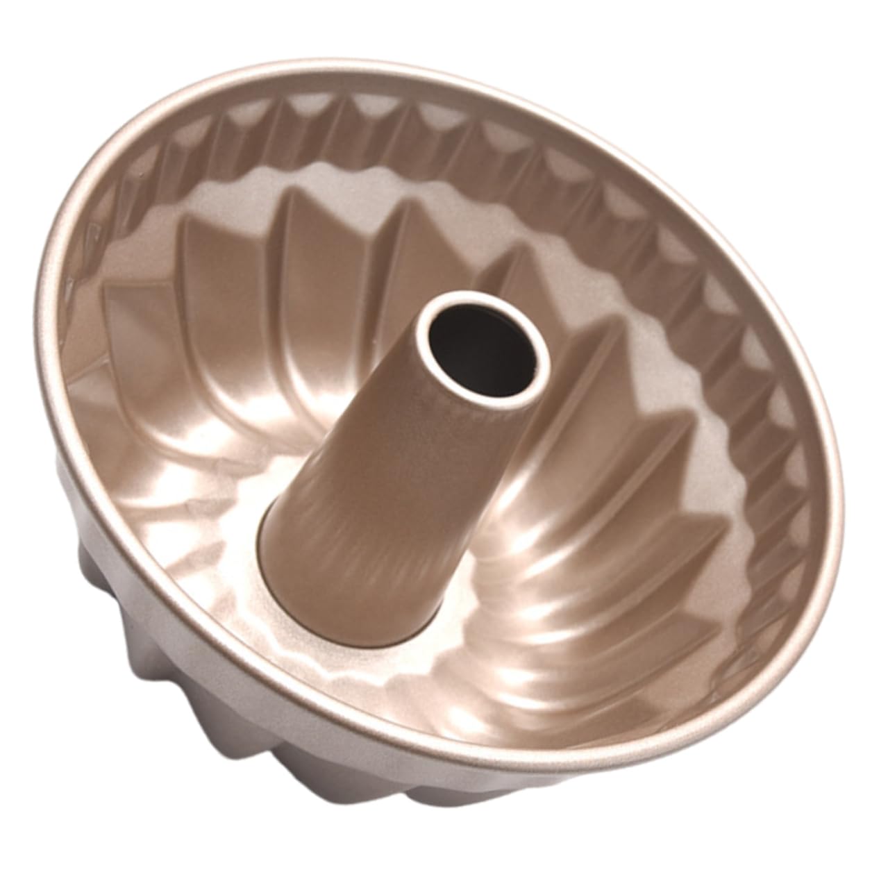 PRETYZOOM Lot De 2 Moules À Gâteaux Creux En Métal Réutilisables Antiadhésifs Pour Gâteaux Muffins Puddings